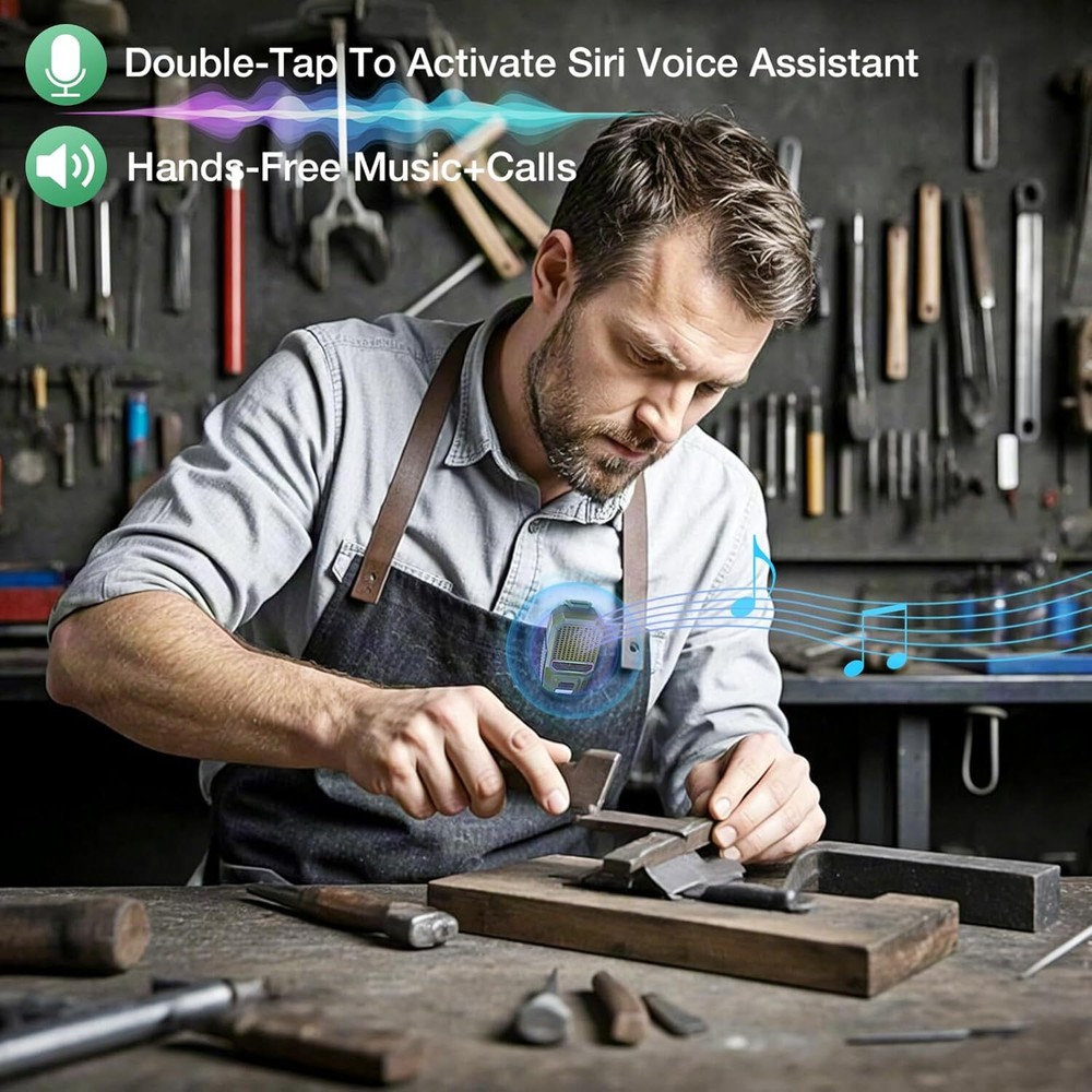 Wearable Bluetooth Speaker with Rgb/Flashlight Clip on Bluetooth Speaker