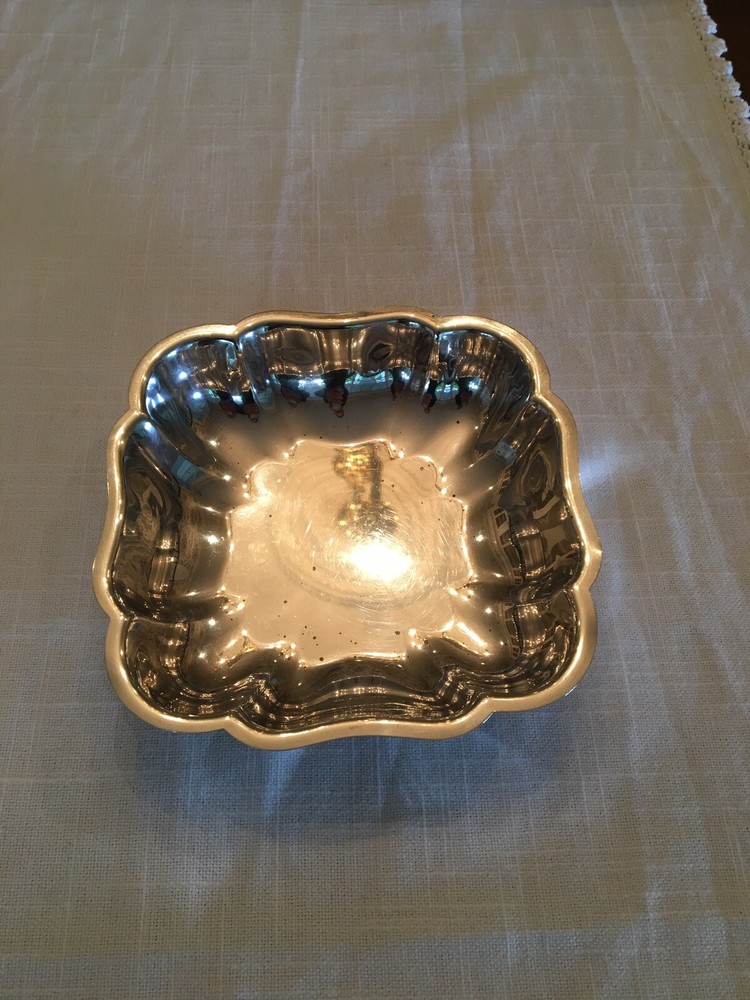 SILVER BOWL STERLING .925 HEAVY 5.9 OUNCES AND SOLID