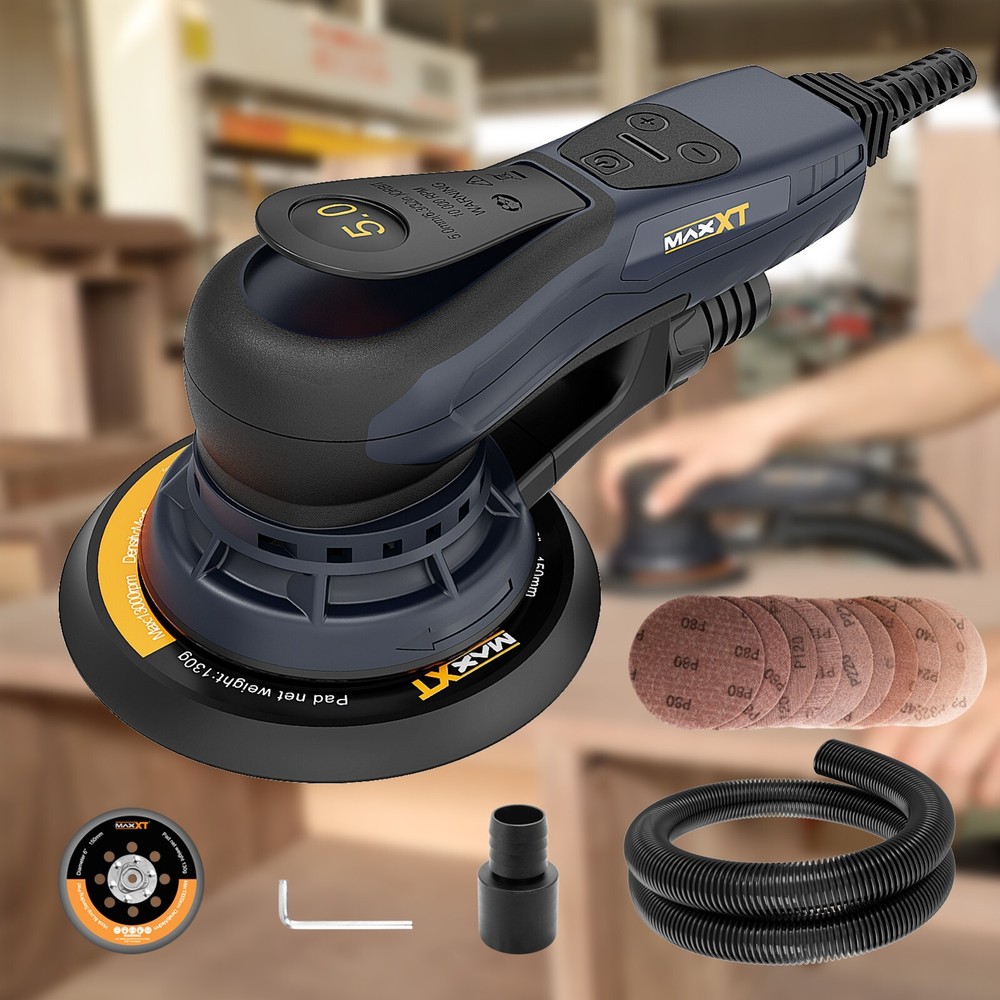 MAXXT Random Orbital Sander Brushless 350W Variable Speed 150mm (6")