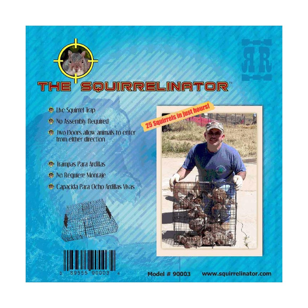 Rugged Ranch 2‑Pack Squirrelinator Multi‑Catch Squirrel Trap, Wire C