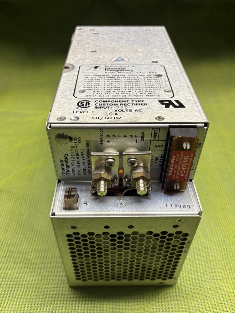 Pioneer Magnetics PM 2926A-2 (4 Available)