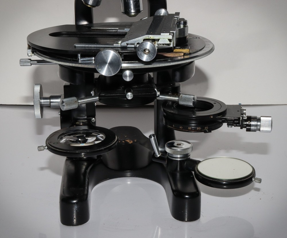 Antique Bausch & Lomb DDE Research Microscope