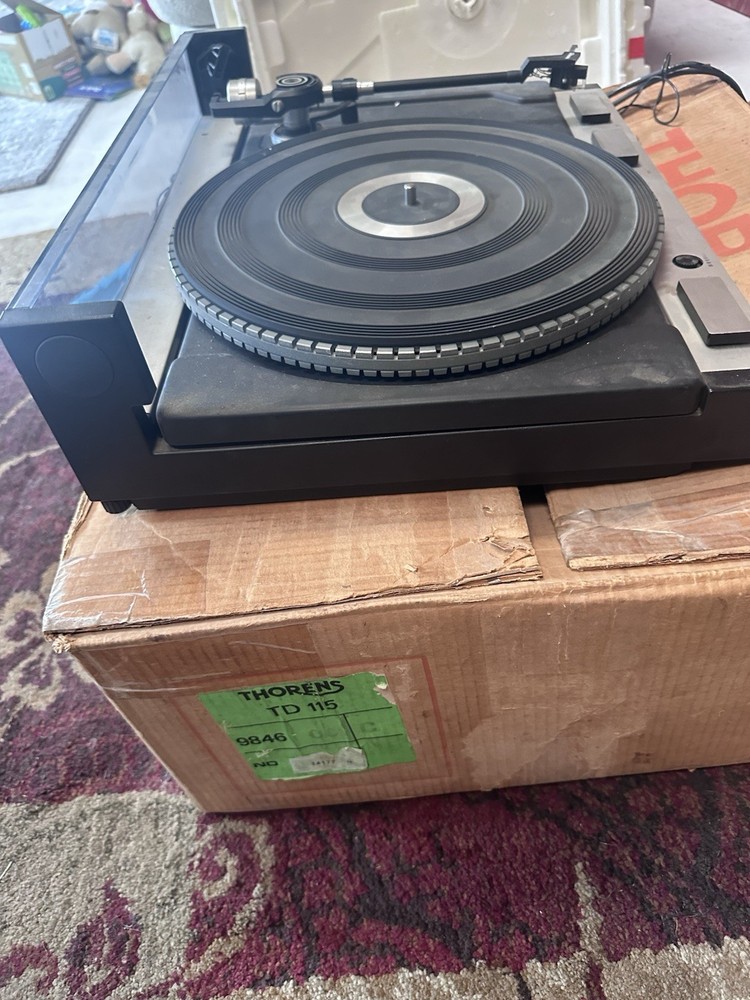 Thorens TD115, Bought new 1970s