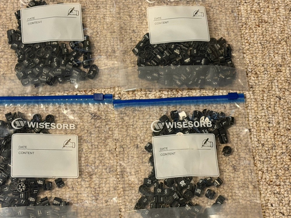 Clothes Hanger Size Markers