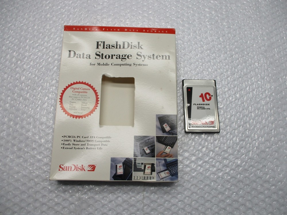 SANDISK FLASHDISK PCMCIA FLASHDISK NSMP