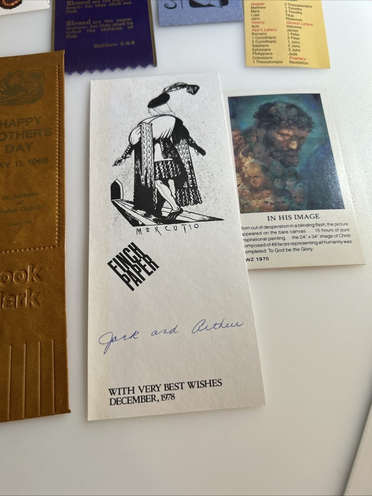 Vintage Bookmarks 🔖 Lot zad
