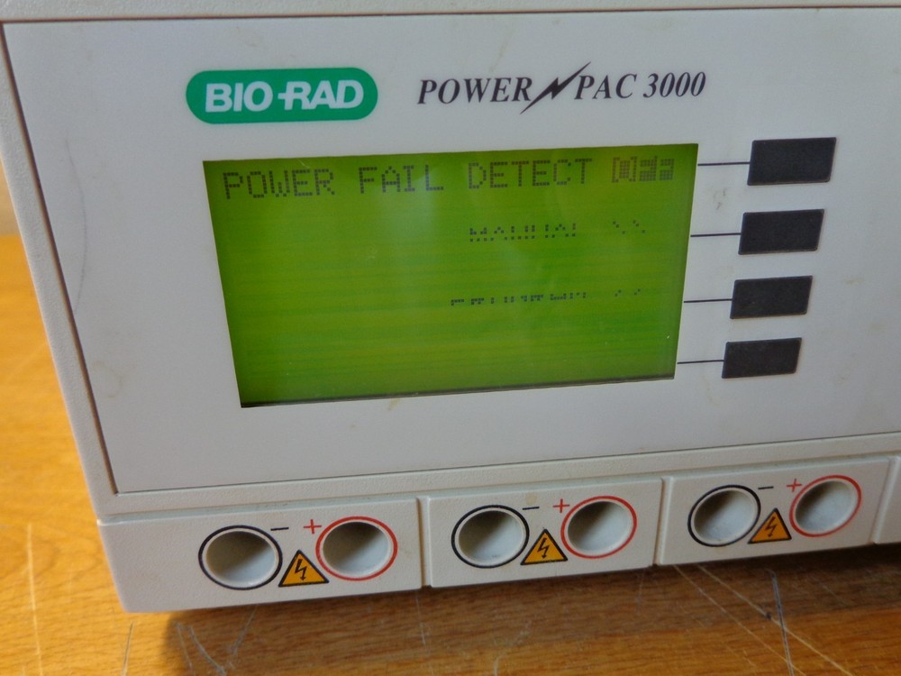 Bio Rad PowerPac 3000 Power Supply Tabletop Electrophoresis System FAILED POST
