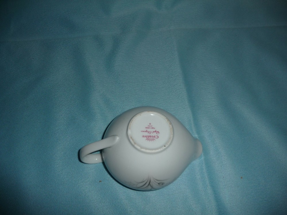 CREATIVE Royal Elegance Fine China Creamer Pitcher Excellent