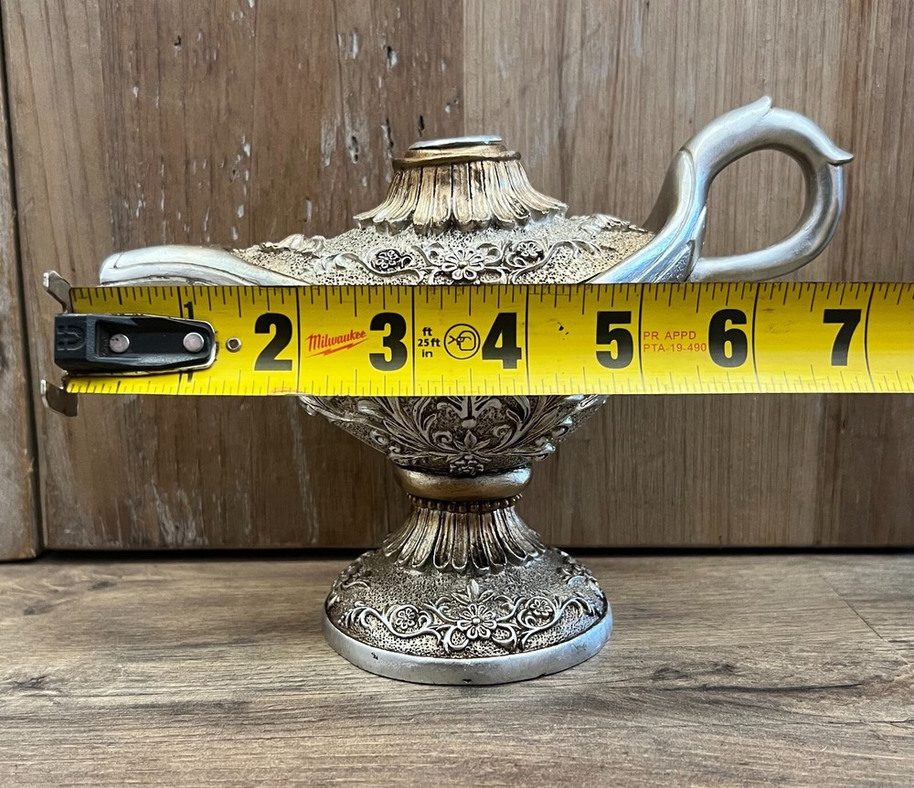 Magic Lamp Resin Incense Burner 7" x 5"