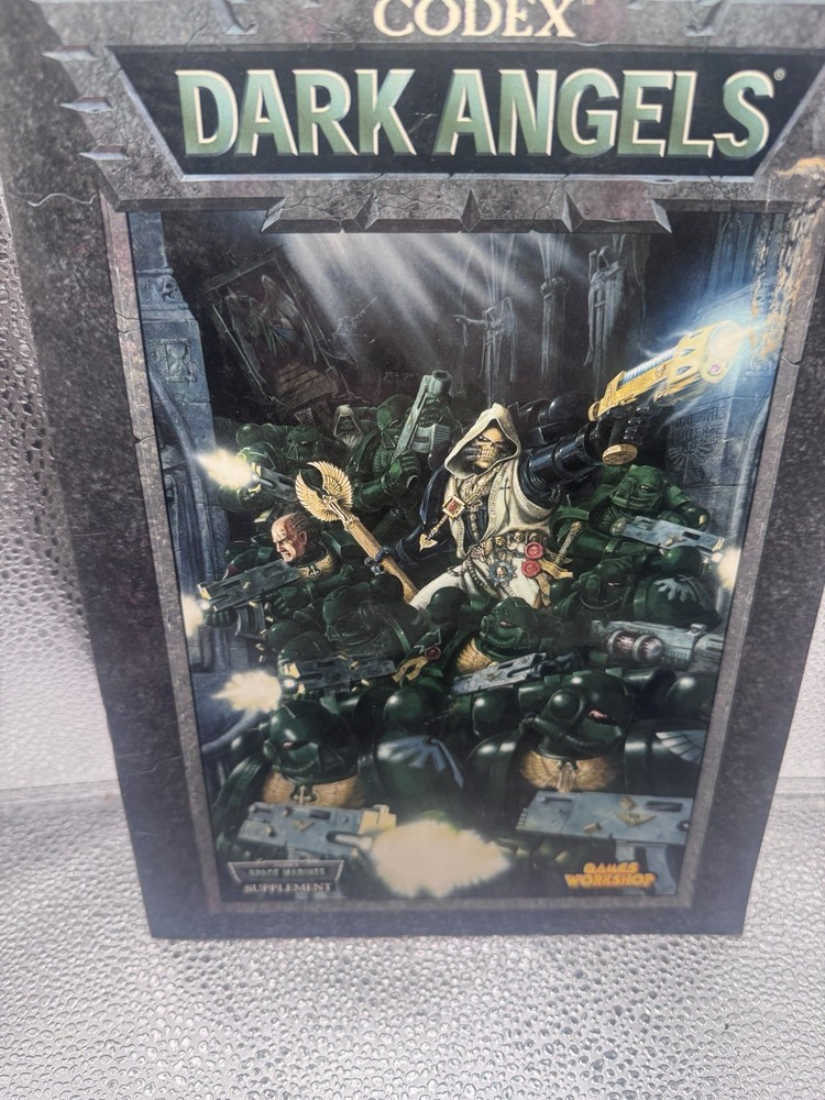 Warhammer 40K Codex Dark Angels Tabletop Miniatures Supplement Book Games Work