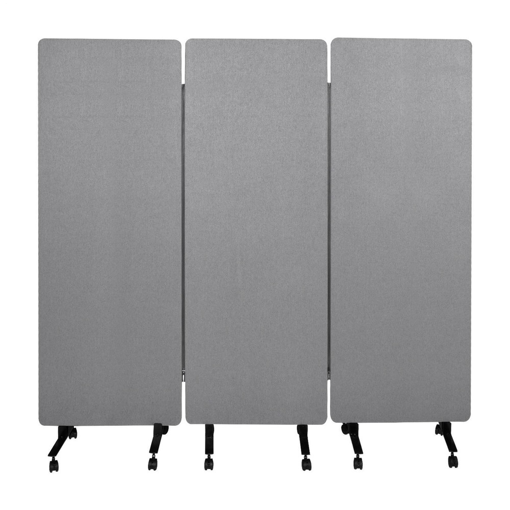 Sound Proof Room Divider Screen 3 Panel For Room Separation Home Office