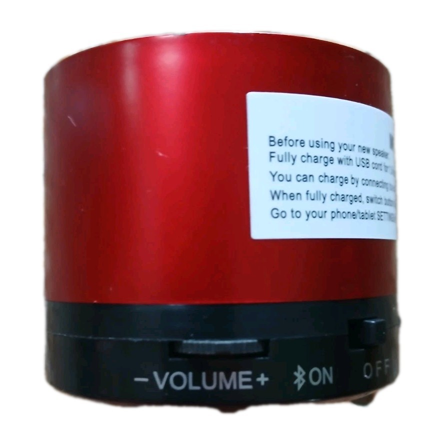 Small Bluetooth Speaker Model Number CSF-S10.Power Input:DC5V 250mAhOutput:4Ω 3W