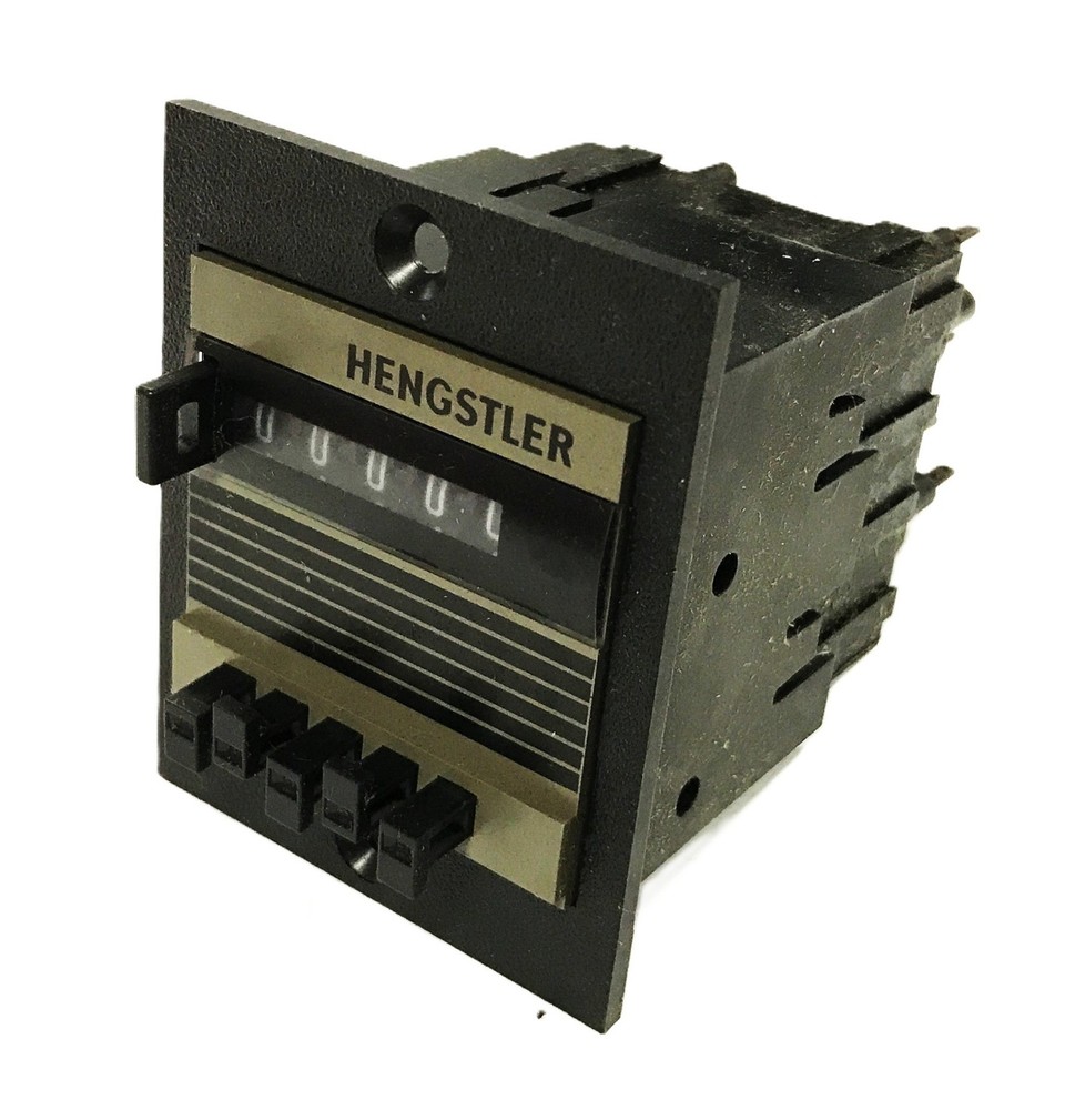 Hengstler 5-Defgit Analog Counter 0-446-190 USED