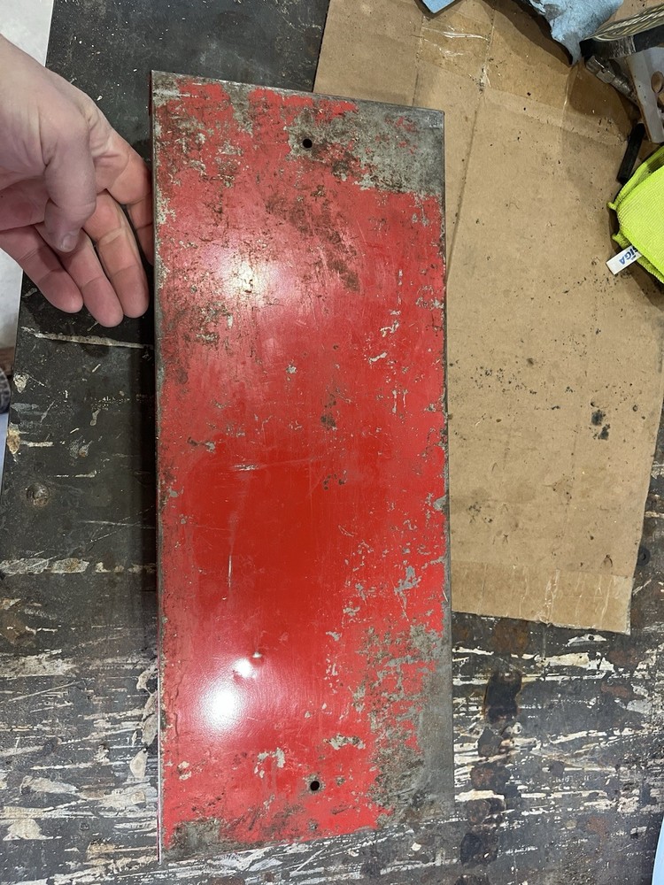 Vintage Craftsman 18” Red Toolbox Tray Only