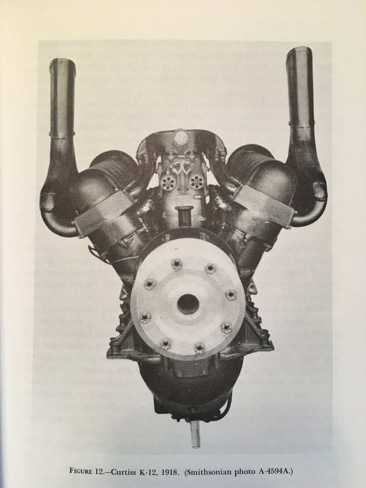 The Curtis D-12 Aero Engine by Smithsonian Museum