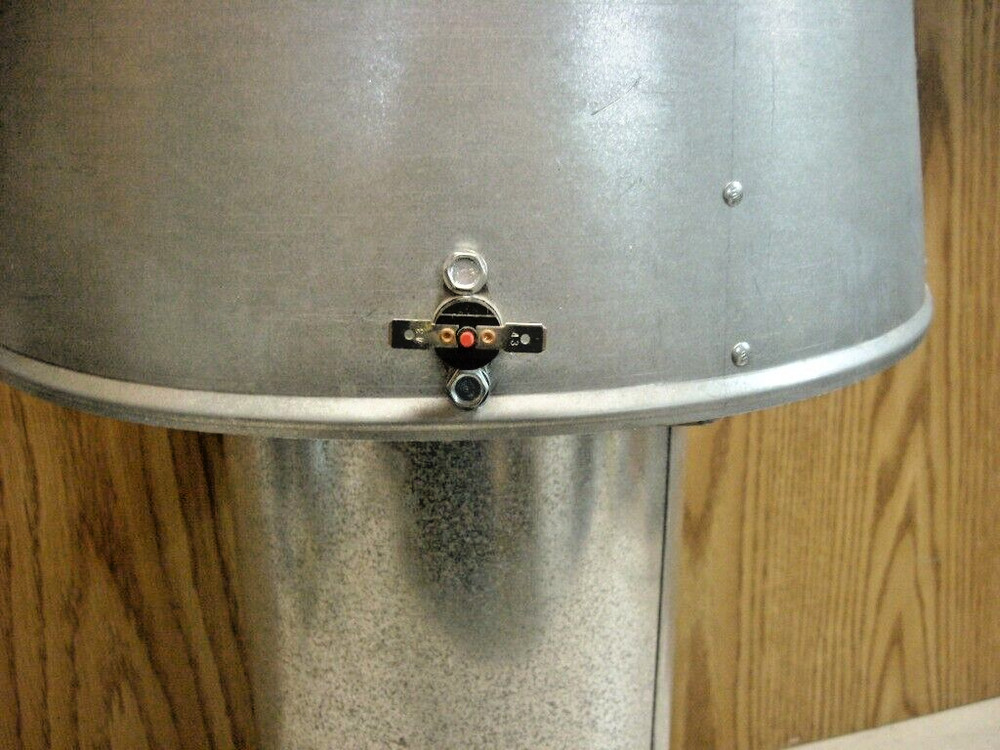 DHAWM: WEIL-MCLEIN DRAFT HOOD 450-021-243 & SPILL SWITCH 510-300-014 ASSEMBLY