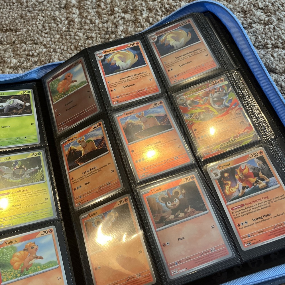 Mega Evolution 100% Complete Master Base Set 264 Cards with C/UC/H/RH & EXs