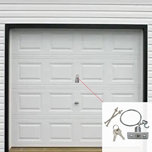 Emergency Garage Door Release Kit, Quick Disconnect Lock with 2 Keys