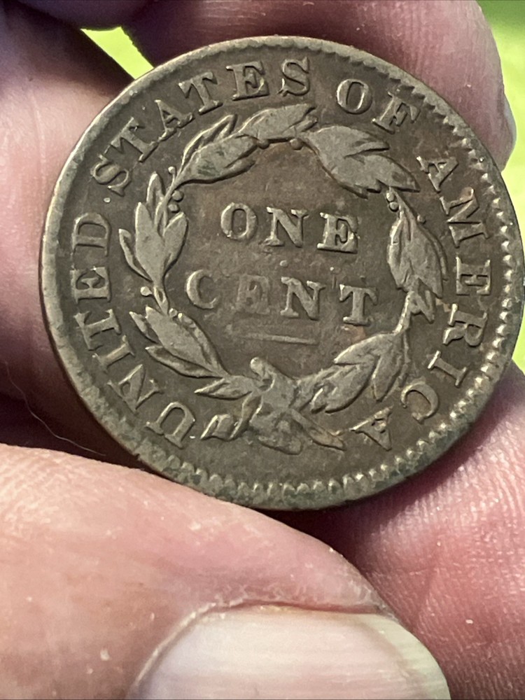 1833 large cent