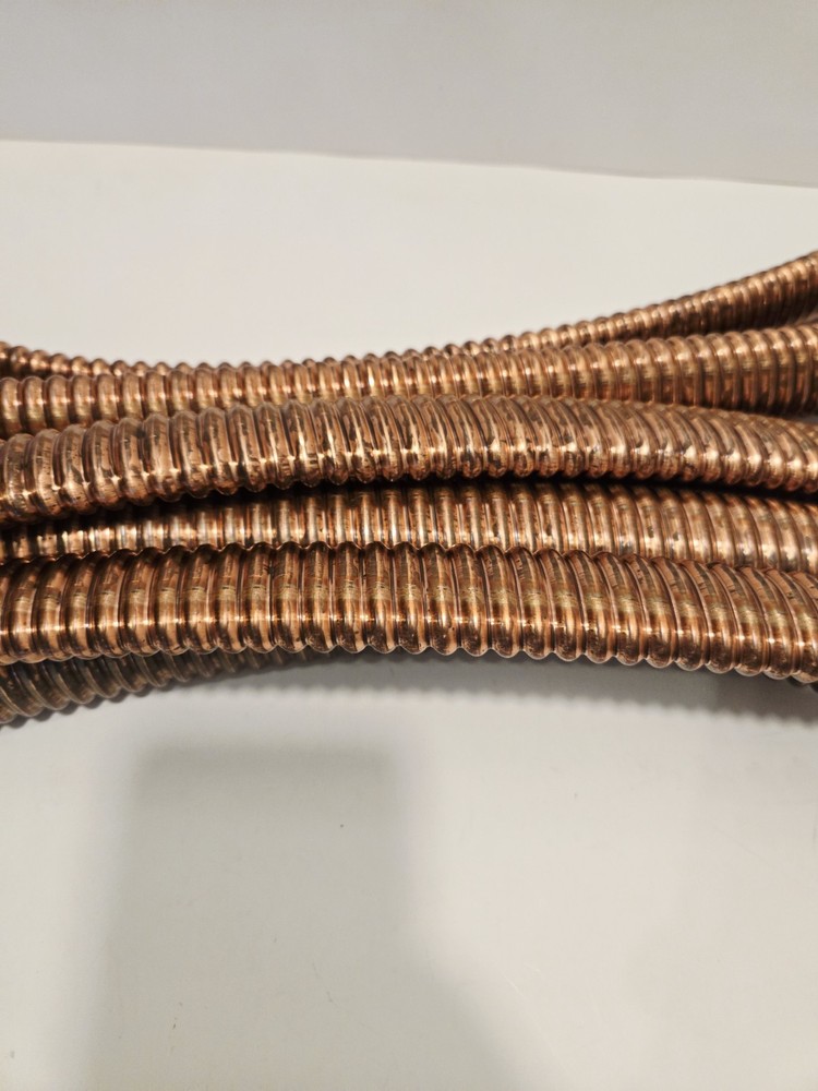 3 pounds Scrap Copper Corrugated PIpe