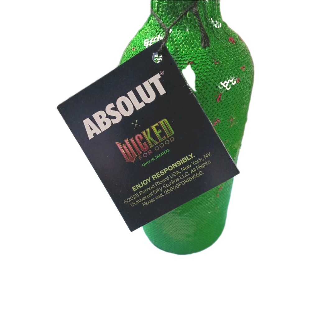 Wicked Limited Edition Absolut Vodka 750ML Empty Bottle Great Display