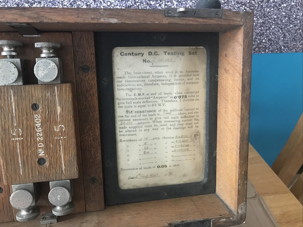 Vintage Elliott Volt-amperes