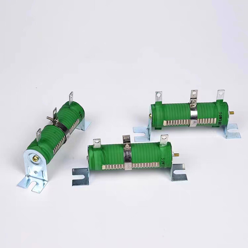 Adjustable 10W 20W 30W 50W 200W Wire Wound Variable Resistor Ceramic Rheostat