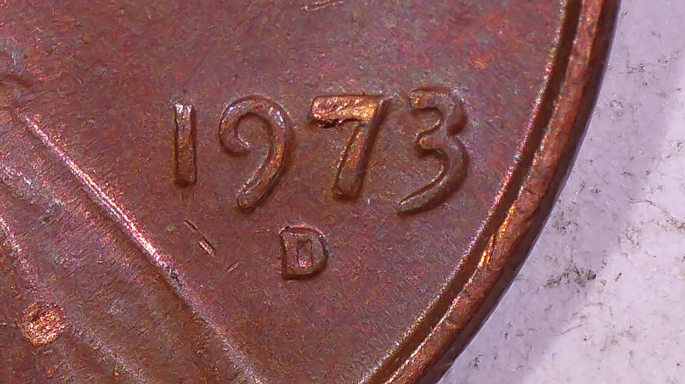 1973 D Lincoln Cent RPM (#77334)