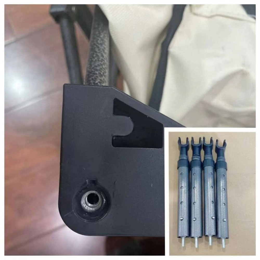 4 Pieces Wagon Tabletop Lift Poles Multi-Functional Telescoping Support Rods