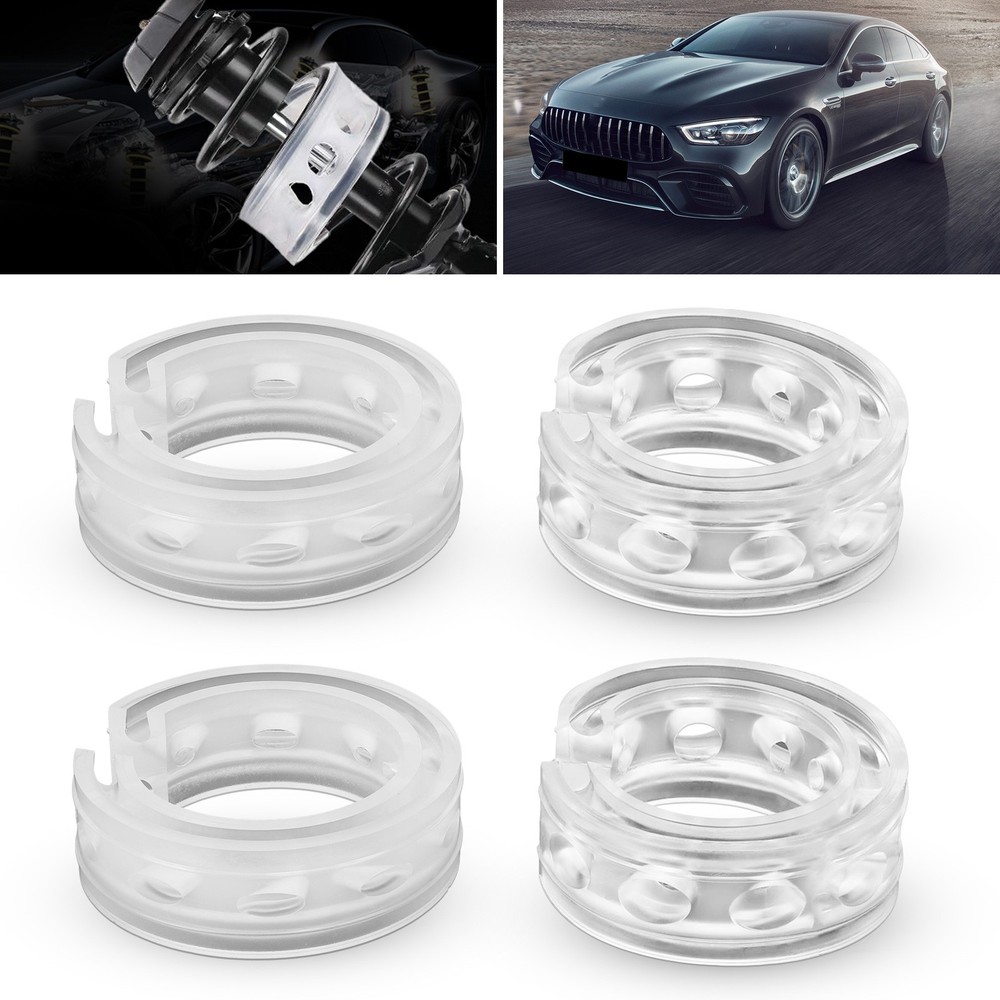 2 PCS Car Shock Absorber Rubber Spring Bumper Buffer Power Cushion Accessories