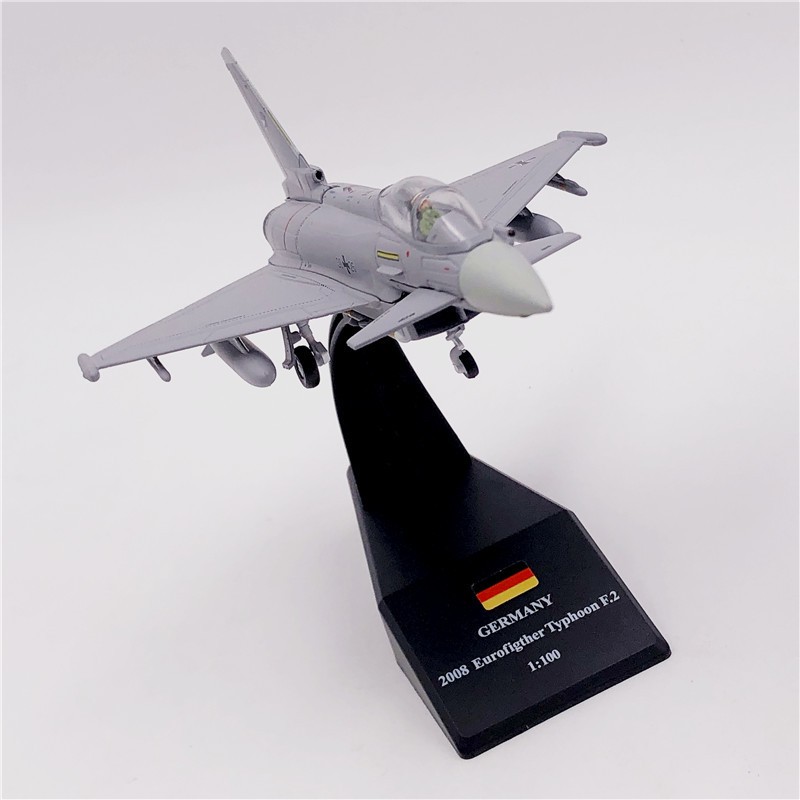 1:100 Germany Luftwaffe Fighter Typhoon European EF2000 Fighter Simulation