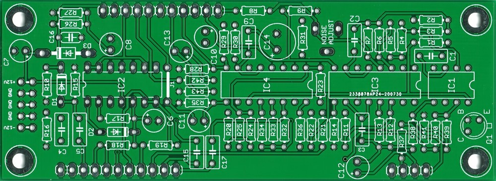 circuitbenders drumBs main PCB - standalone analogue percussion module synth DIY