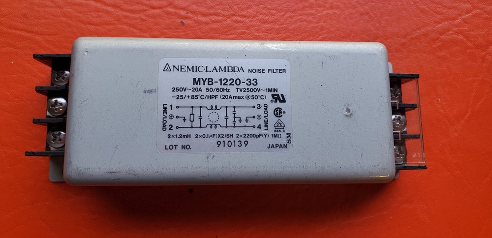 NEMIC-LAMBDA MYB-1220-33 Noise Filter