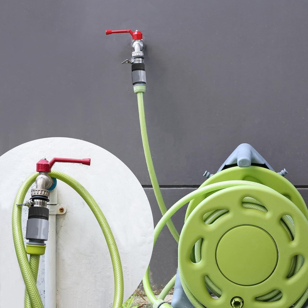 Hourleey Garden Hose Quick Connector 3/4 Inch Plastic Quick...