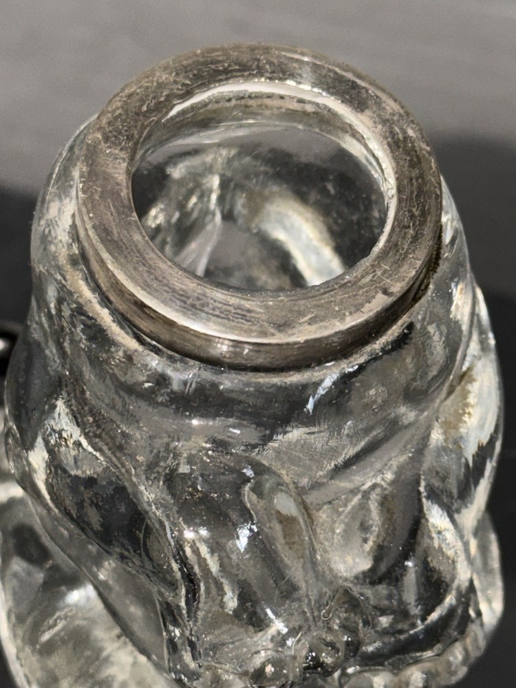 Sterling Silver German Antique Perfume Atomizer Figural Elephant