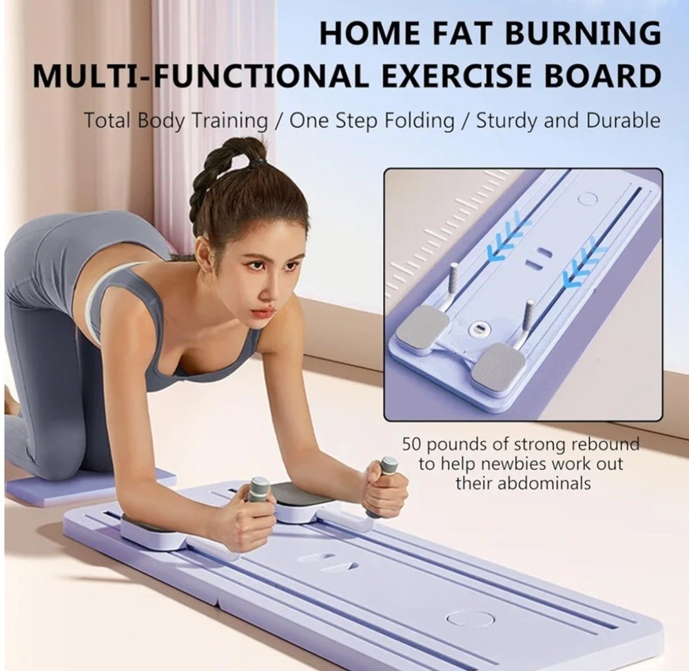 Abdominal Board Ab Roller Multifunctional Total Workout Fat Burn Home Exercise