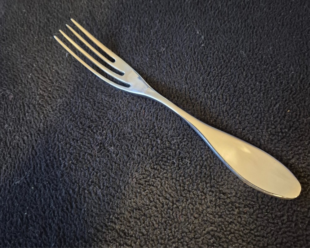 One Nambe Paddle Modern Dinner Fork
