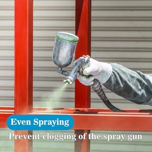75 Paint Strainers Paper Cone - Mixing Cup Strainer Fine Mesh Filters...
