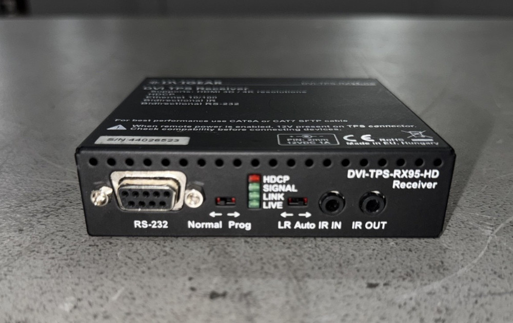 DVIGear DVI TPS Extender (Transmitter and Receiver)