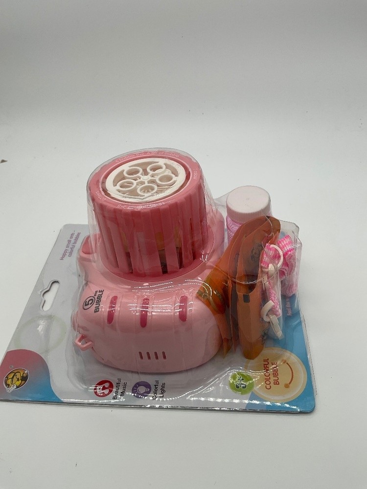 Bubble Camera Pink Bubble Blower Toy Camera Bubble Maker With Music New