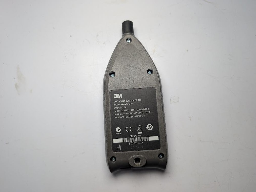 3M Sound Detector SD-200 Sound Level Meter