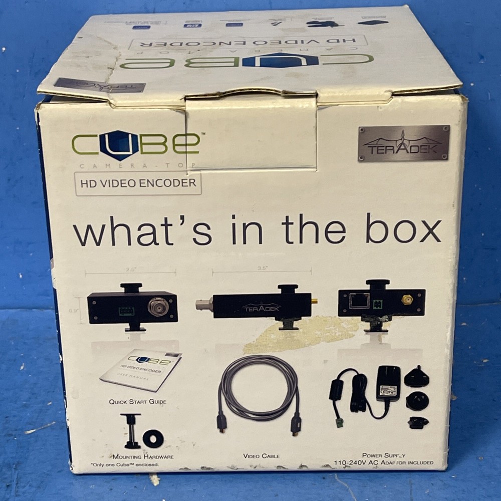 TERADEK CUBE CAMERA TOP HD VIDEO ENCODER CUBE-120