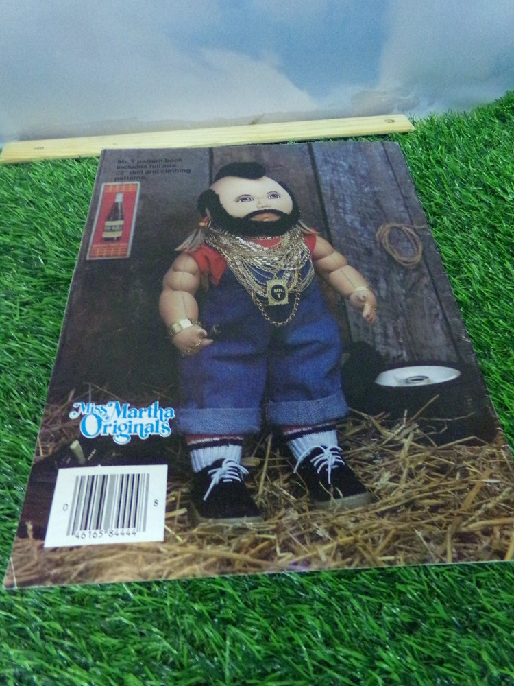MARTHA ORIGINALS MR T DOLL PATTERN