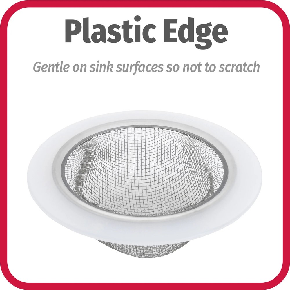 (6 pack) GoodCook Mesh Sink Strainer