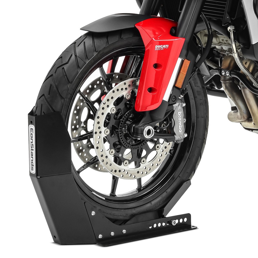 CS Easy Transport Fix - Motorcycle Stand Paddock Front Wheel Chock blk mat ET9