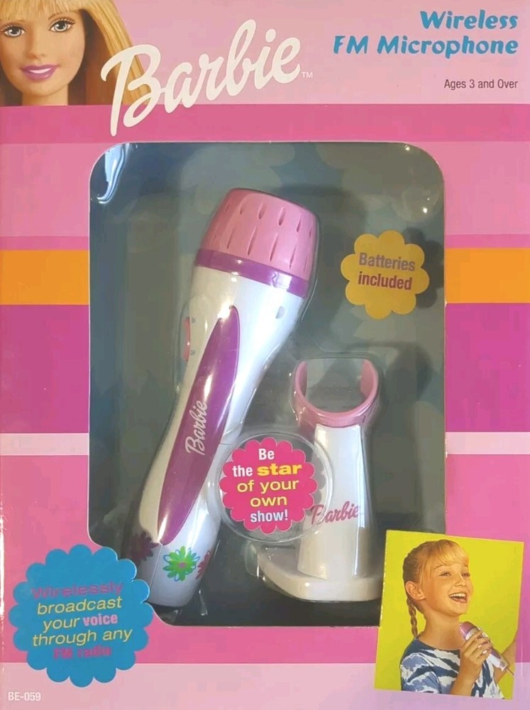 Barbie Wireless FM Microphone