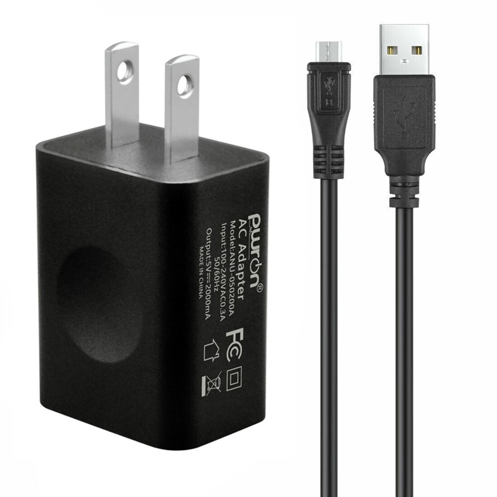 AC Adapter Charger For Amazon Echo Dot 2nd Generation with USB Cable Power Cord