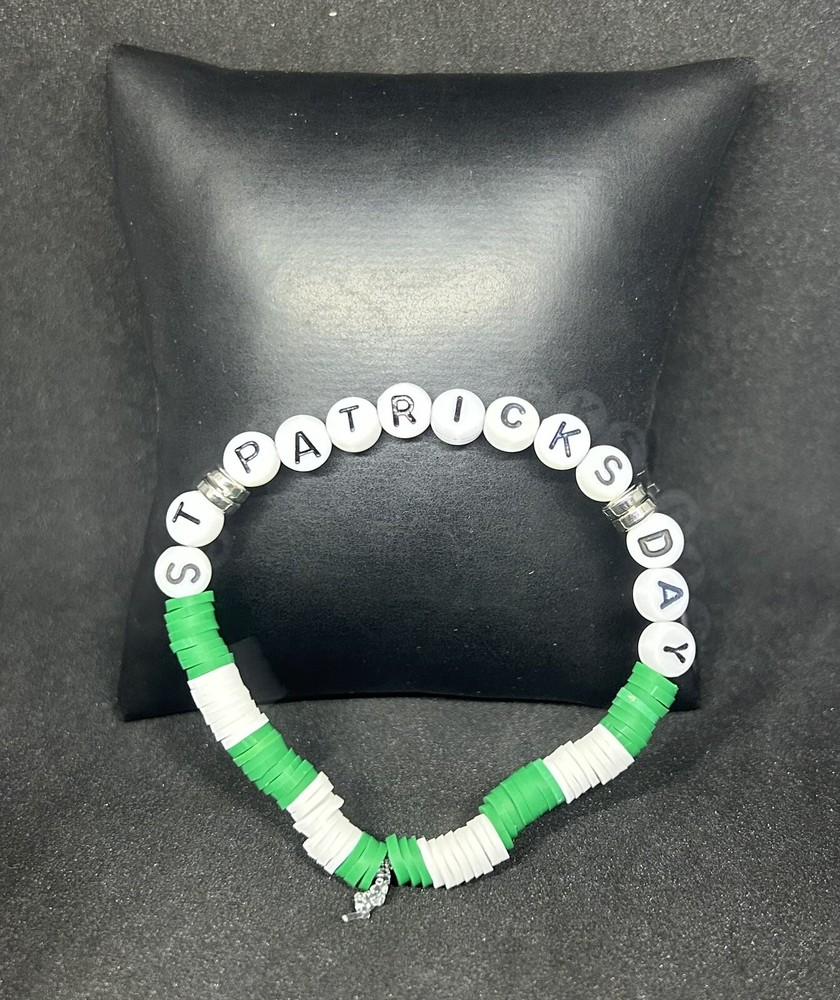 St. Patrick's Day Heishi Bracelet