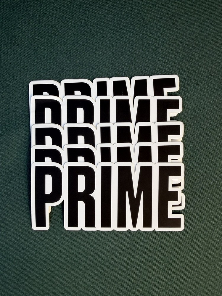 PRIME Hydration Promotion Sticker Decal SINGLE STICKER