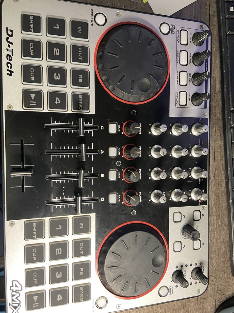 DJ-Tech 4 MIX Audio Mixer (4mix)